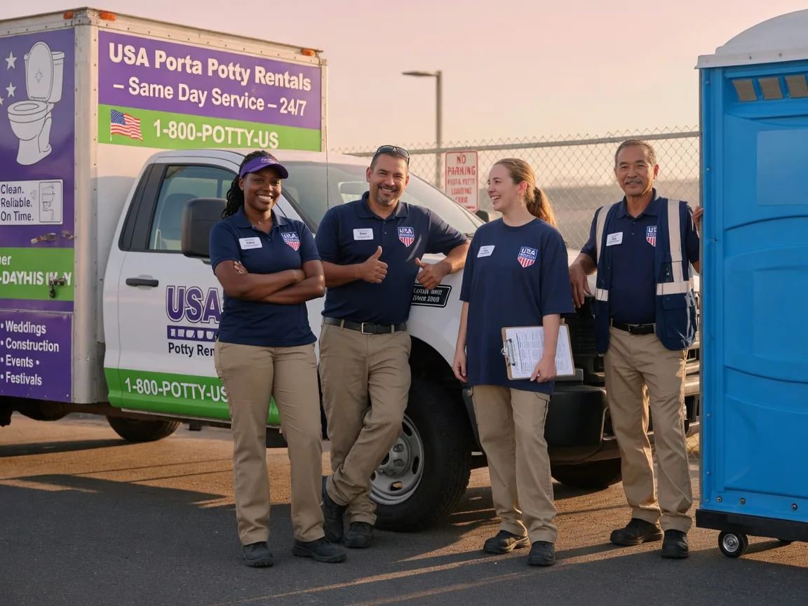 Porta Potty Rental company in Florence, KS