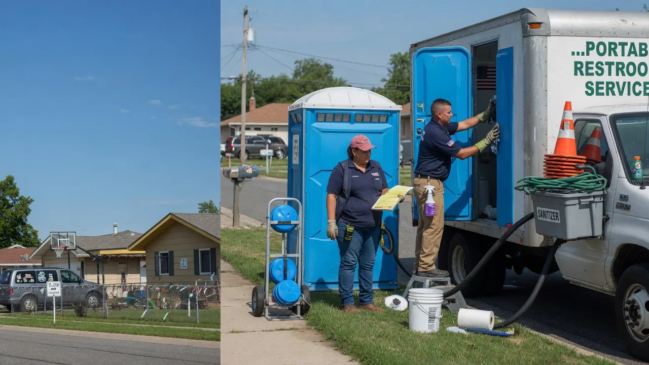 Portable Toilet Rental in Florence, KS near me